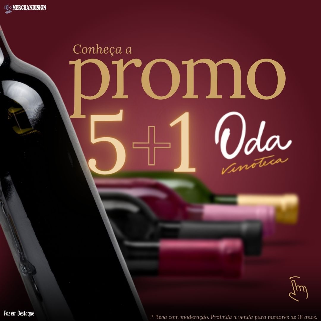 Promo Oda Vinoteca: Compre 5 vinhos, ganhe 1 merchan-oda-1-site