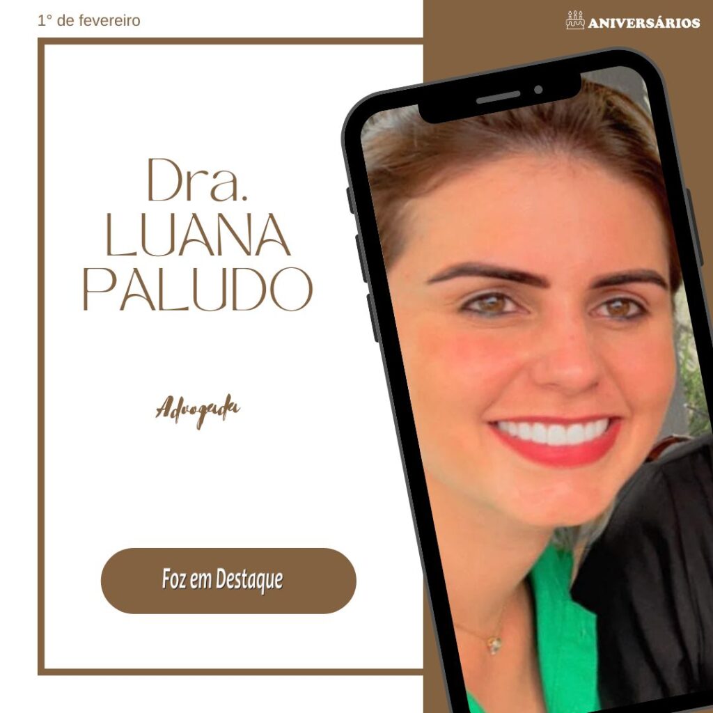 DRA LUANA PRADO ANIVERSÁRIO