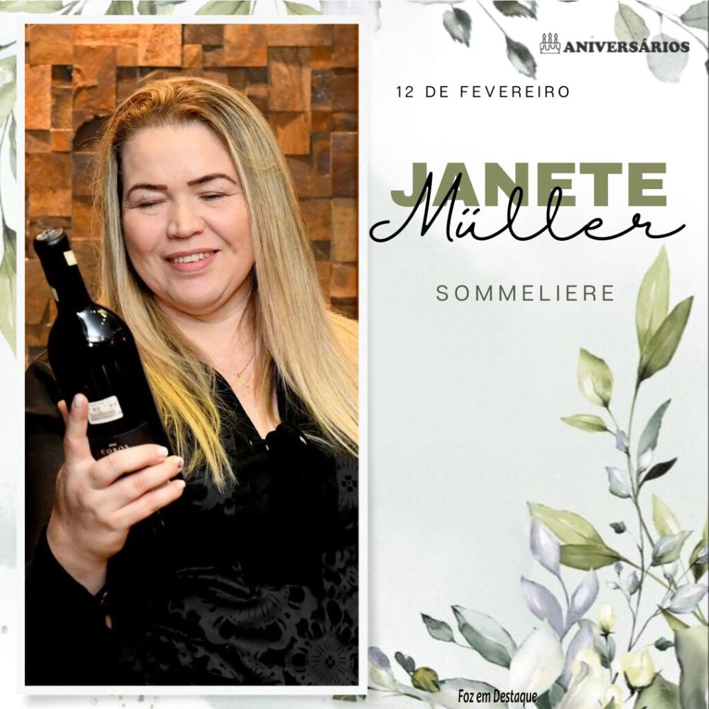 Janete Müller Aniversários 12 de Fevereiro