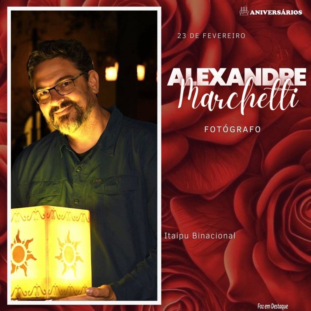 Alexandre Marchetti Aniversários 23 de Fevereiro