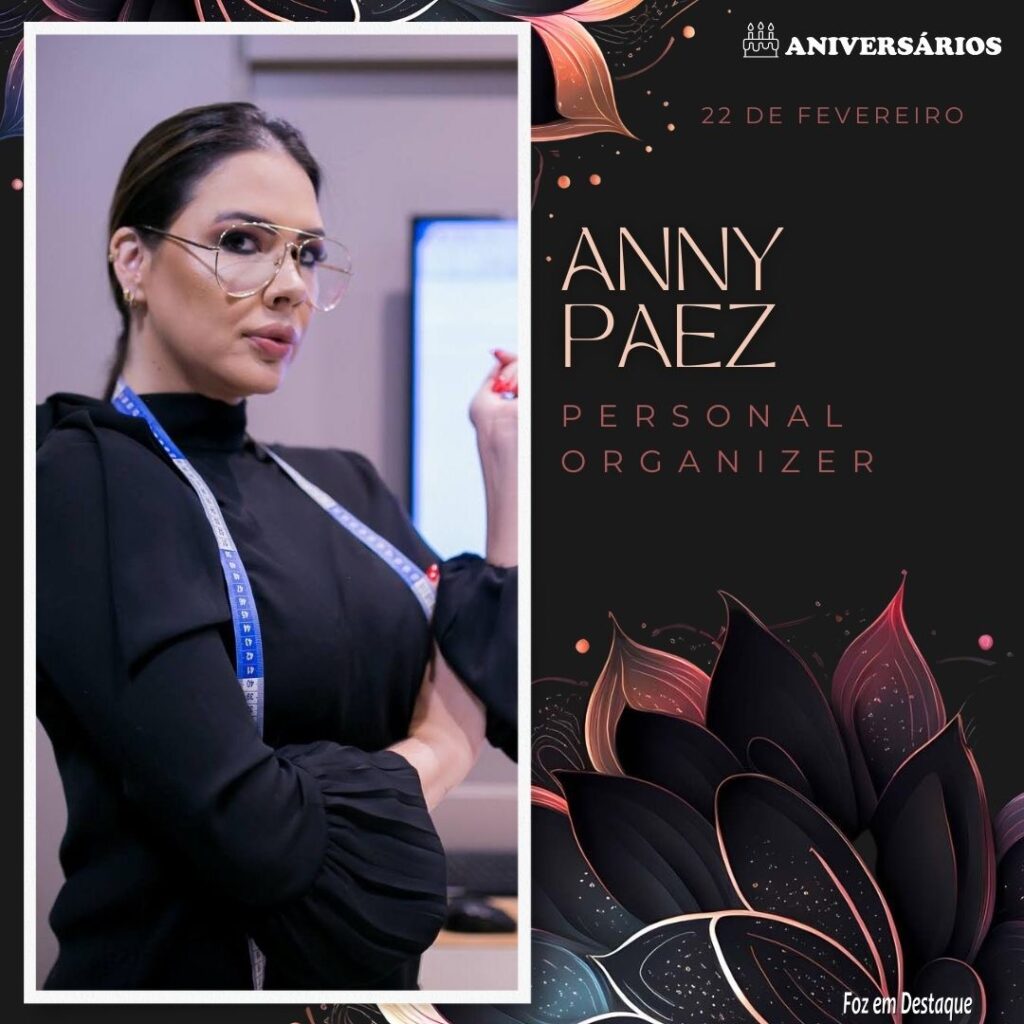 Anny Paez Aniversários 22 de Fevereiro