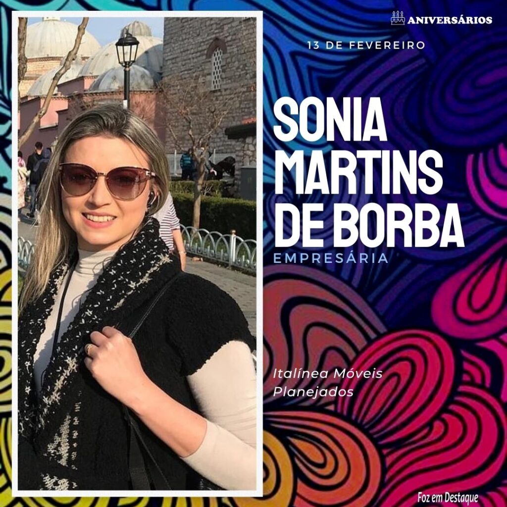 Sonia Martins de Borba Aniversários 13 de Fevereiro