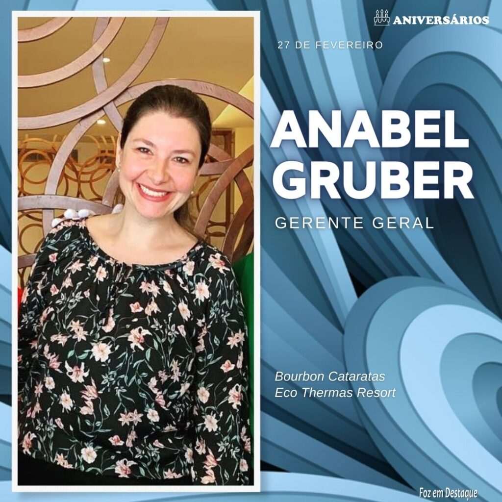 Anabel Gruber Aniversários 27 de Fevereiro
