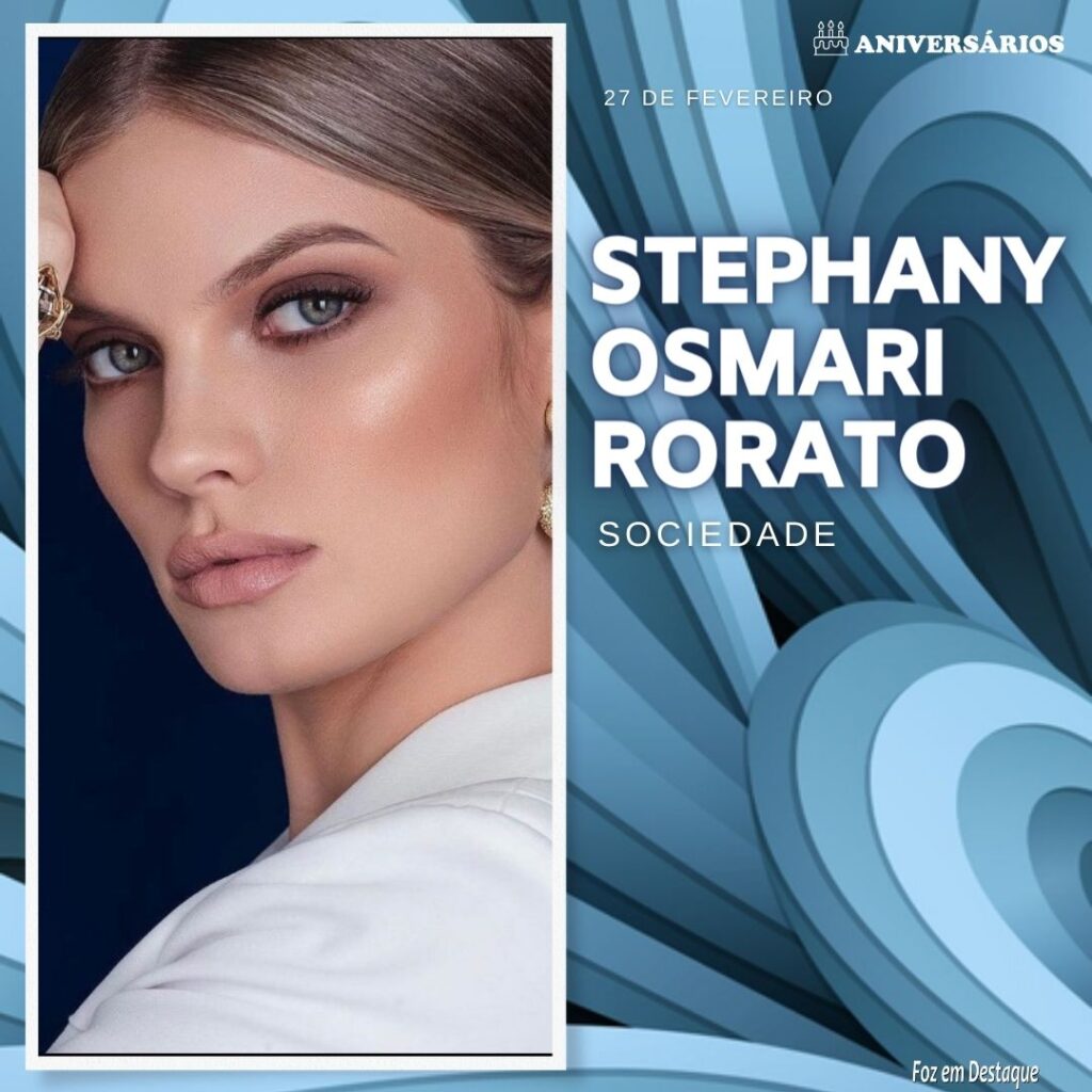 Stephany Osmari Rorato Aniversários 27 de Fevereiro