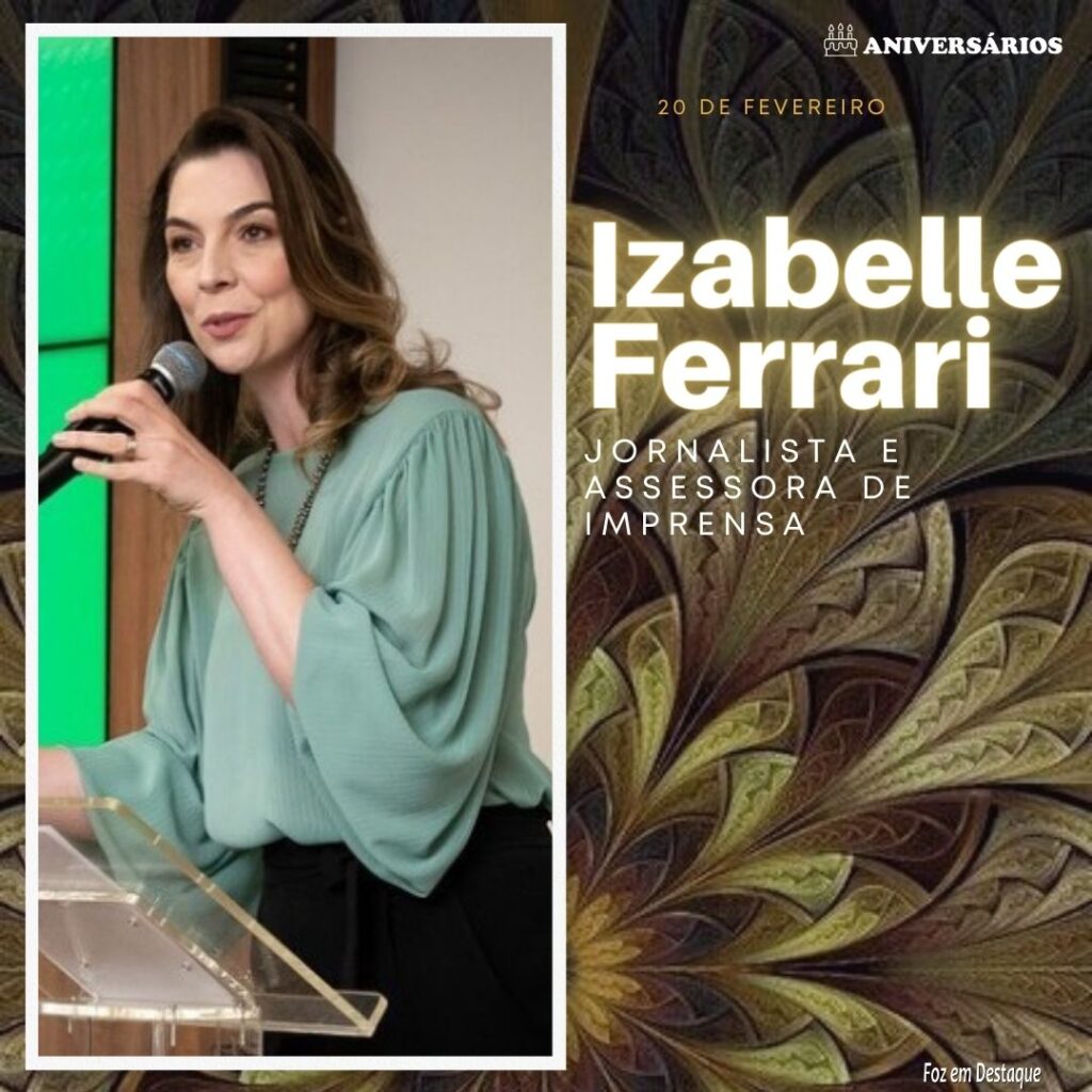 Izabelle Ferrari Aniversários 20 de Fevereiro