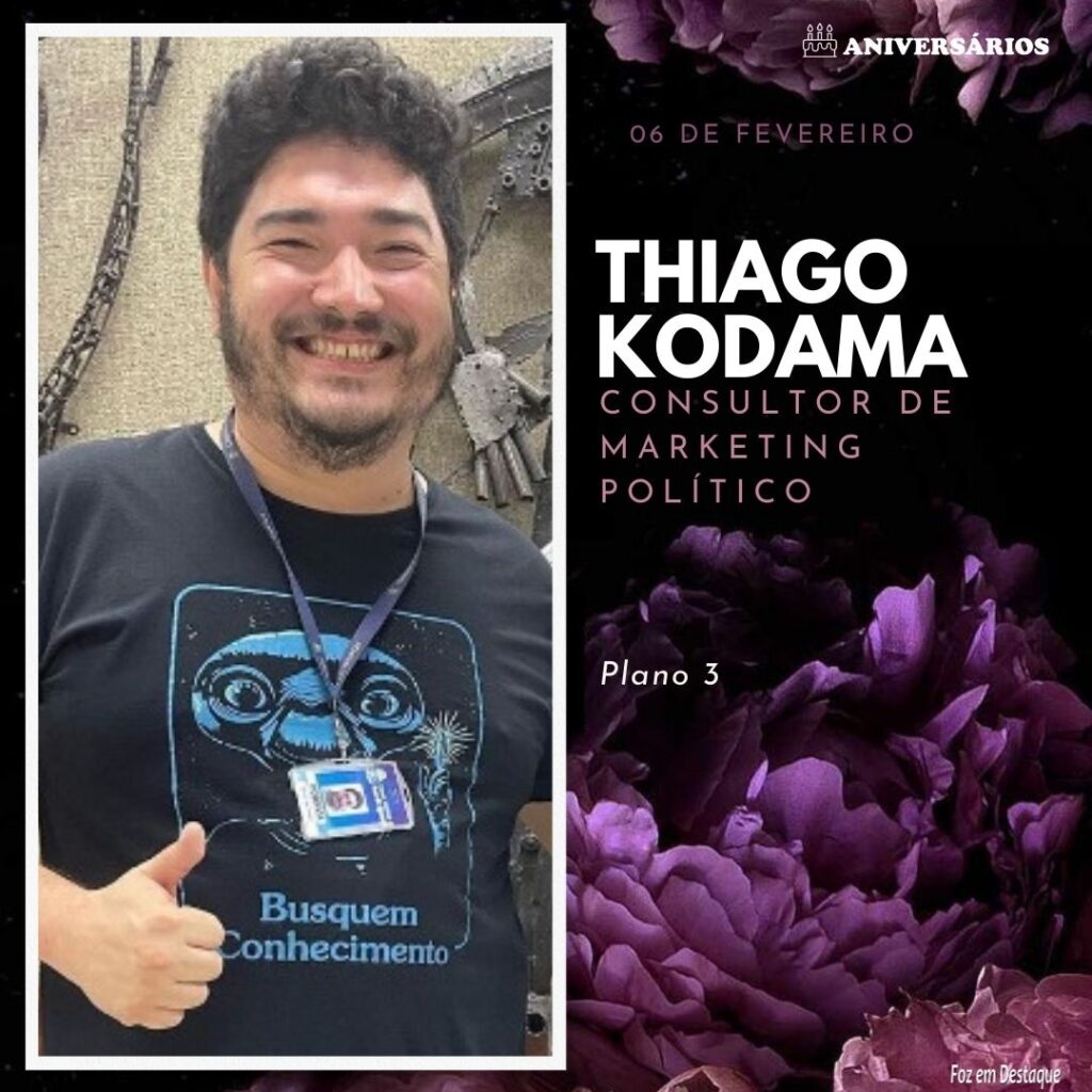 Thiago Kodama Aniversários 06 de Fevereiro
