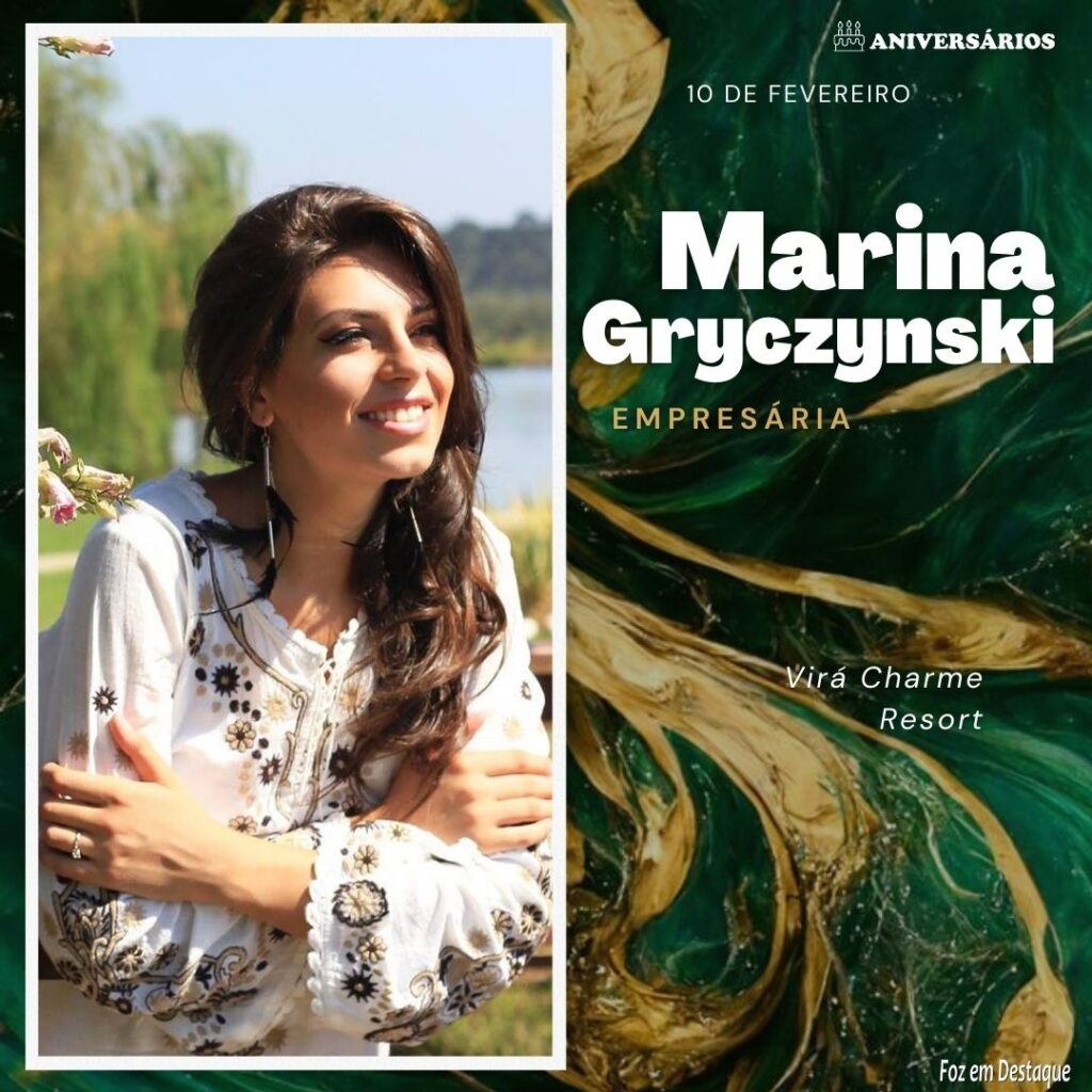 Marina Gryczynski Aniversários 10 de Fevereiro