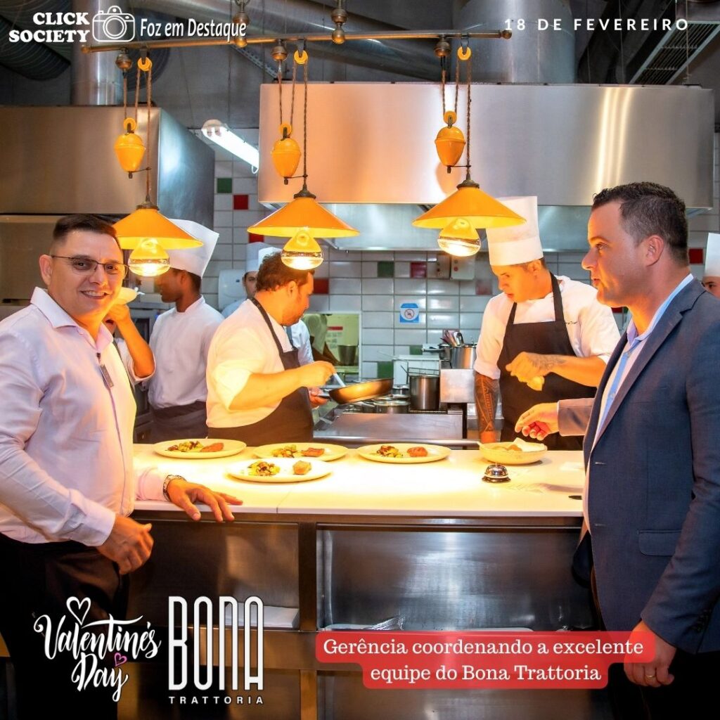 SAN VALENTIM NO BONA TRATTORIA - CHEF MANOEL JUNIOR - JAIR ESQUILO
