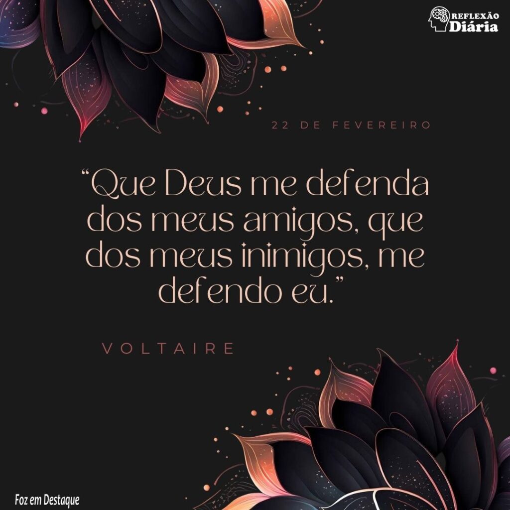 Reflexão Diária 22 de Fevereiro