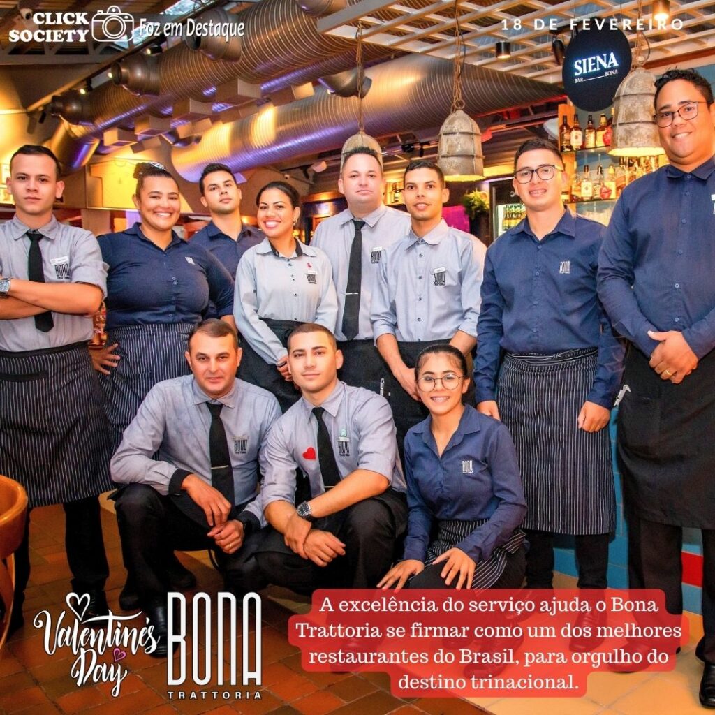 SAN VALENTIM NO BONA TRATTORIA - EQUIPE