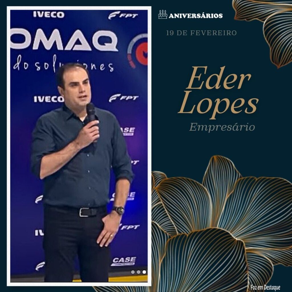 Eder Lopes Aniversários 19 de Fevereiro