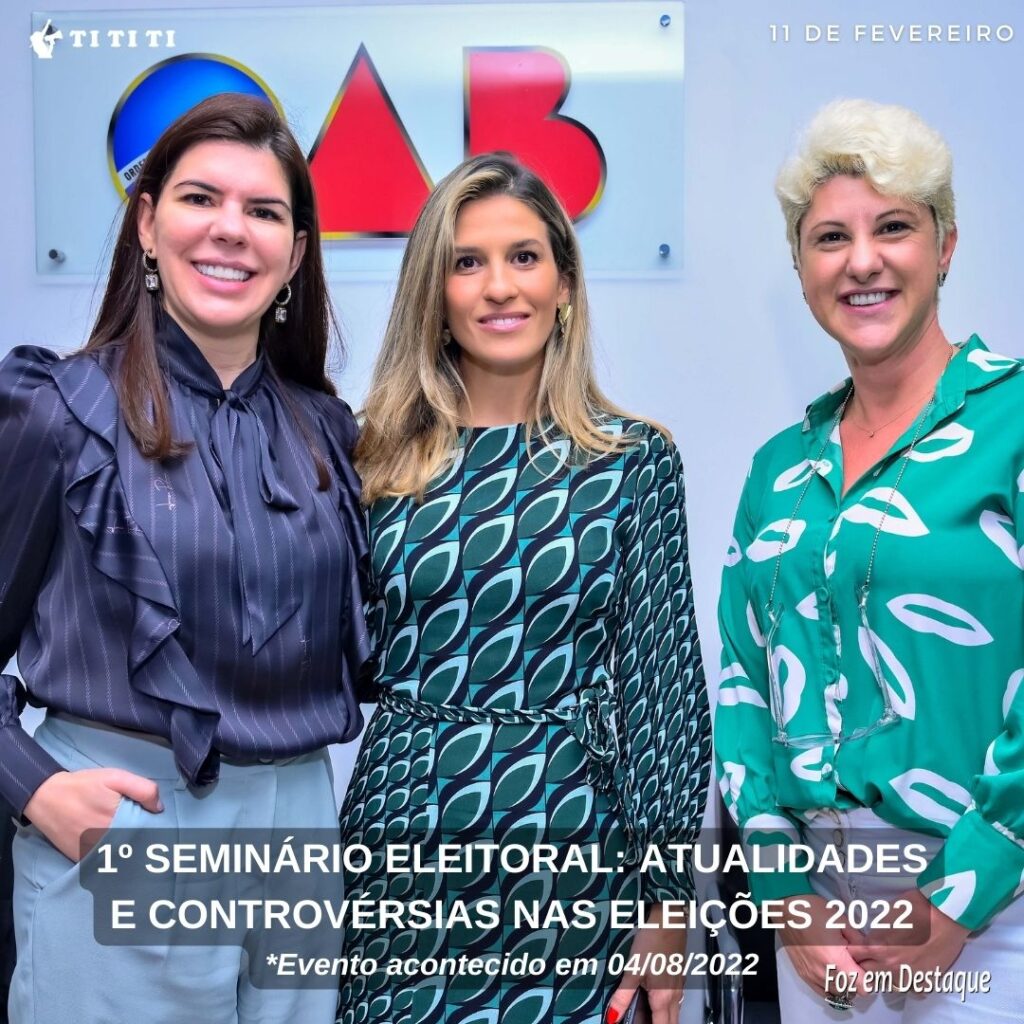SEMINÁRIO ELEITORAL FOZ DO IGUAÇU KELLY TRENTO -