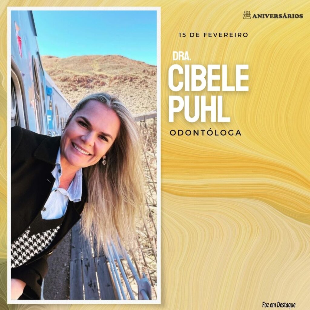 Cibele Puhl Aniversários 15 de Fevereiro