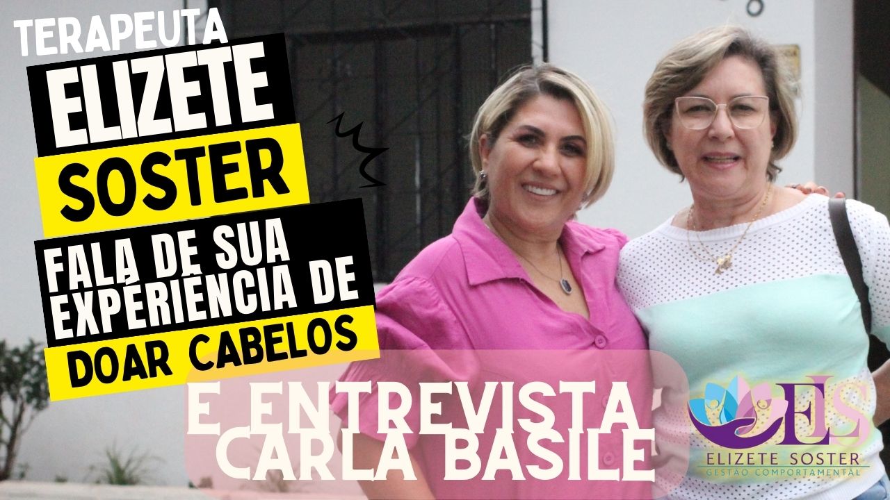 TERAPEUTA ELIZETE SOSTER FALA COM CARLA BASILE SOBRE QUEDA DE CABELO NO TRATAMENTO CONTRA O CANCER TERAPEUTA ELIZETE SOSTER FALA COM CARLA BASILE SOBRE QUEDA DE CABELO NO TRATAMENTO CONTRA O CANCER
