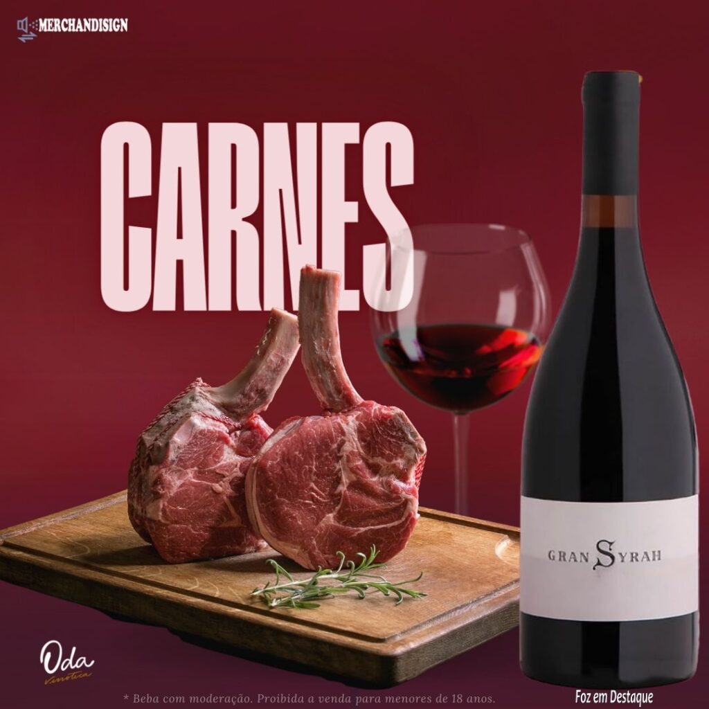 Dicas de harmonização com o Syrah Oda Vinoteca
