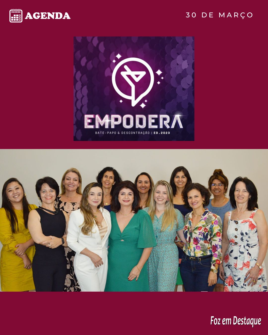 Evento “Empodera” une saúde, lazer e solidariedade e celebra Mês Internacional da Mulher EMPODERA CAMARA DA MULHER EMPRESARIA DAS ACIFI