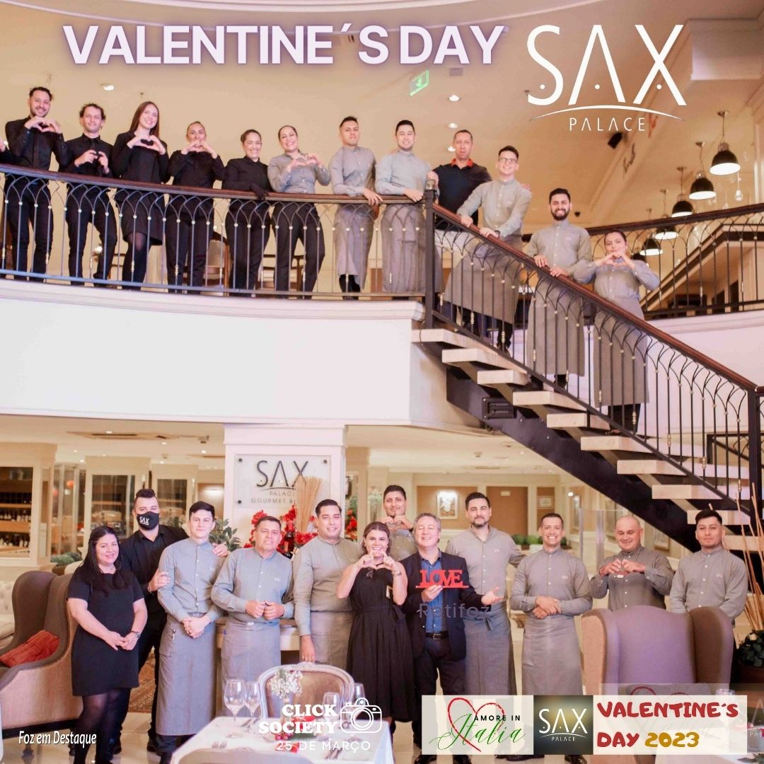 AMORE IN ITÁLIA: VALENTINE´S DAY DO SAX PALACE Casais apaixonados preencheram todos os lugares disponibilizados pela casa e puderam aproveitar de uma maravilhosa noite temática, renovando votos de amor eterno…