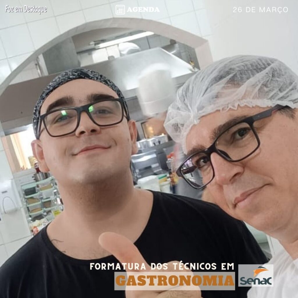 FORMANDOS GASTRONOMIA SENAC FOZ 2023