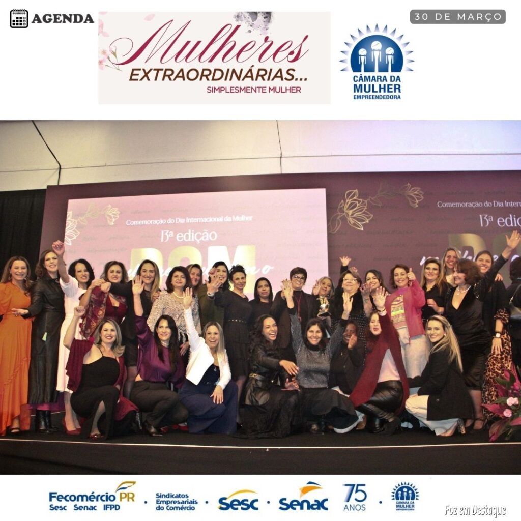 PREMIO MULHER EMPREENDEDORA FECOMÉRCIO 2023