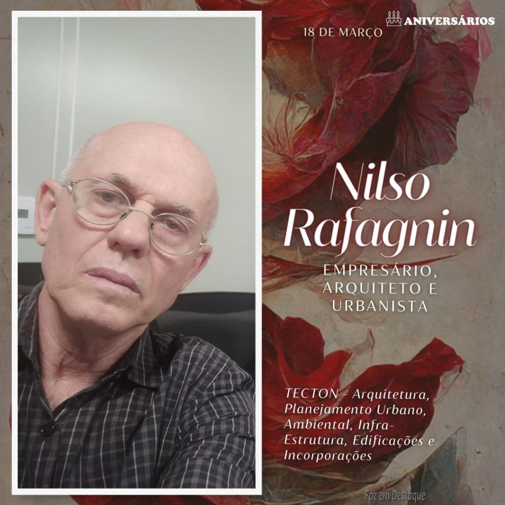 Nilso Rafagnin Aniversários 18 de Março