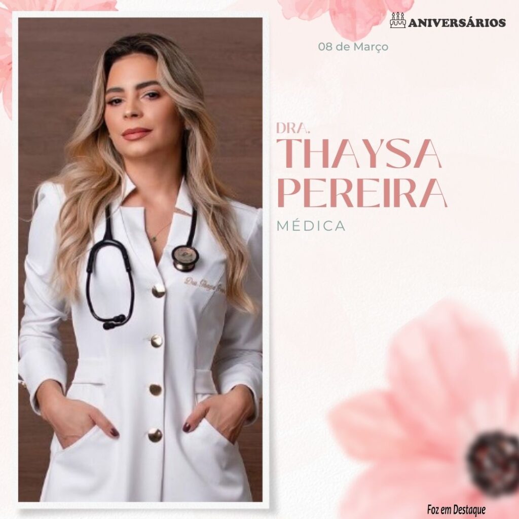 Thaysa Pereira  Aniversários 08 de Março