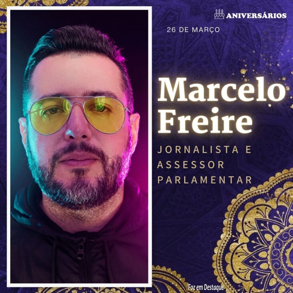Marcelo Freire Aniversários 26 de Março