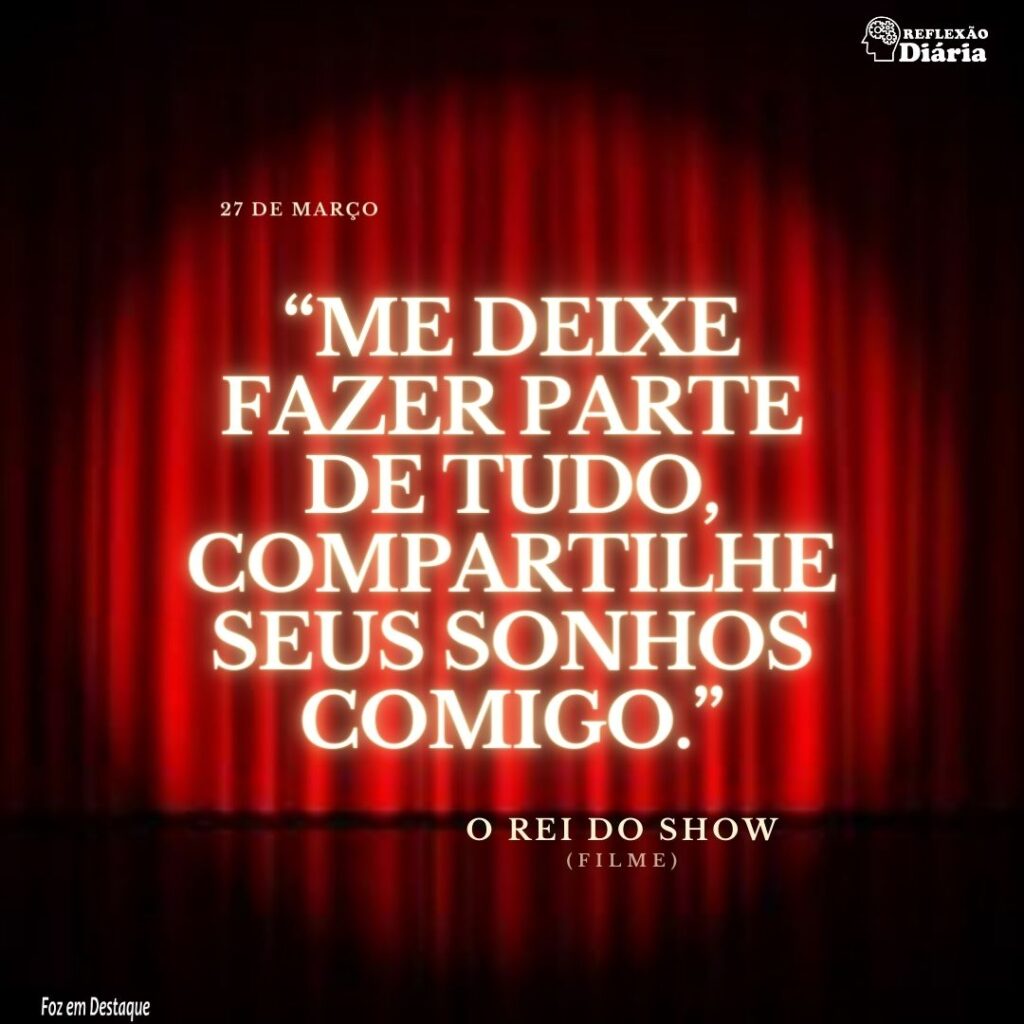 Reflexão Diária: 27 de Março