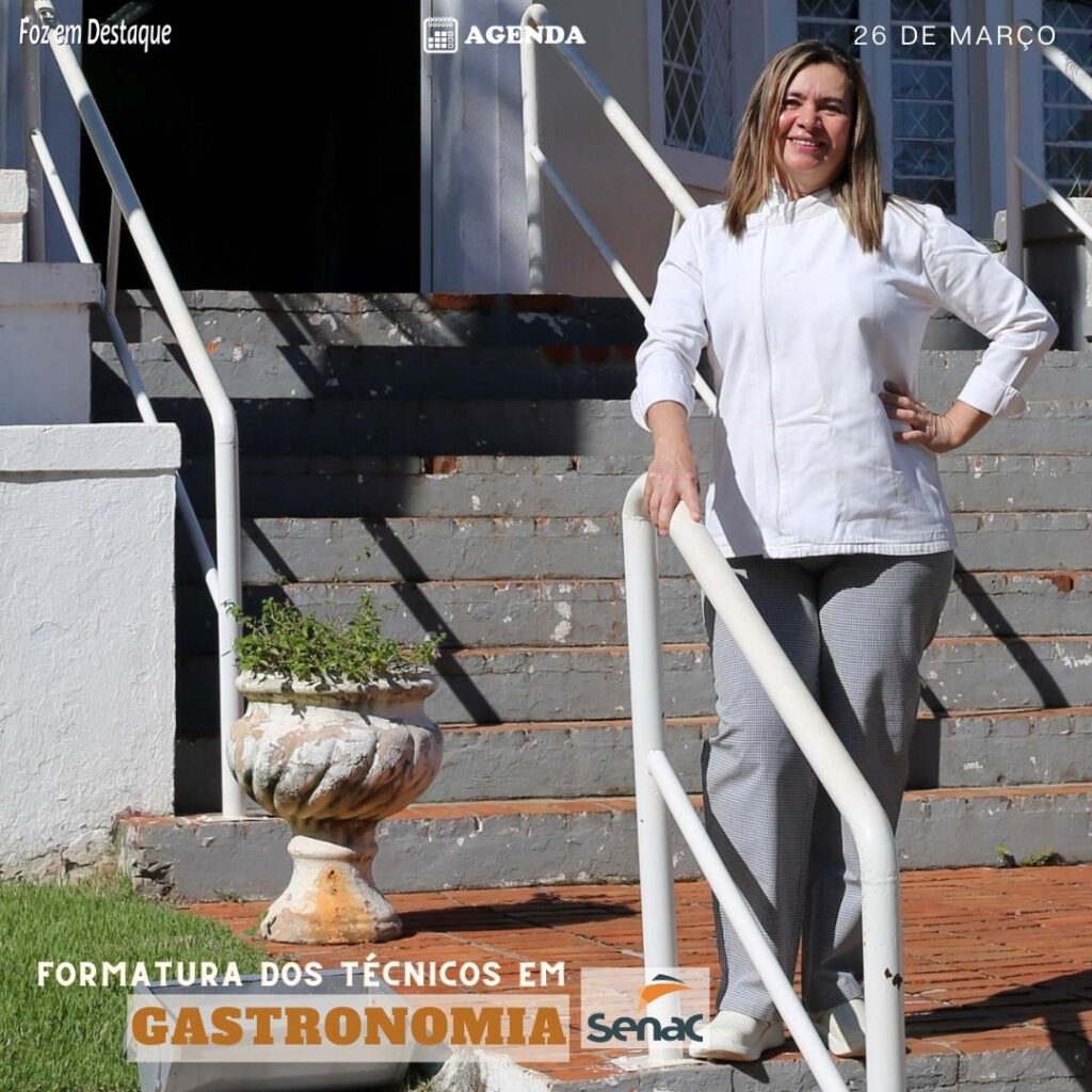 FORMANDOS GASTRONOMIA SENAC FOZ 2023