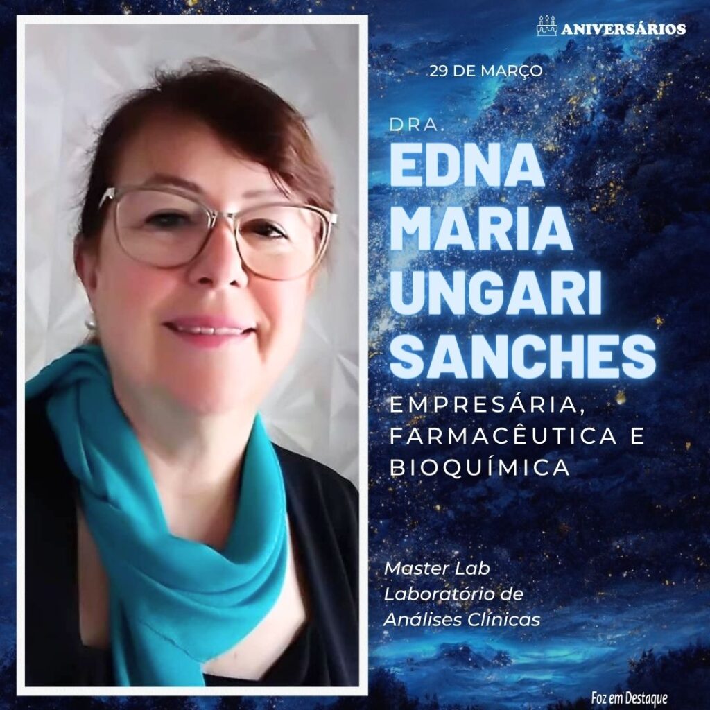 Edna Maria Ungari Sanches Aniversários 29 de Março
