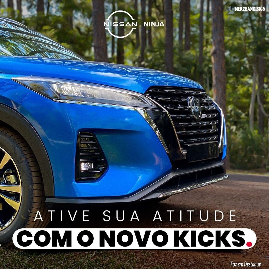 Ative sua Atitude com o Novo Nissan Kicks MERCHAN-NISSAN