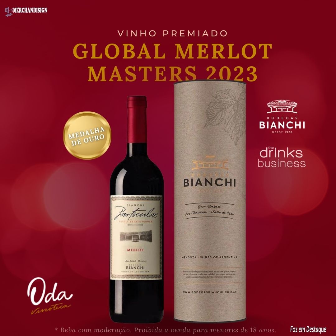 Vinho Premiado PARTICULAR MERLOT MERCHAN-oda