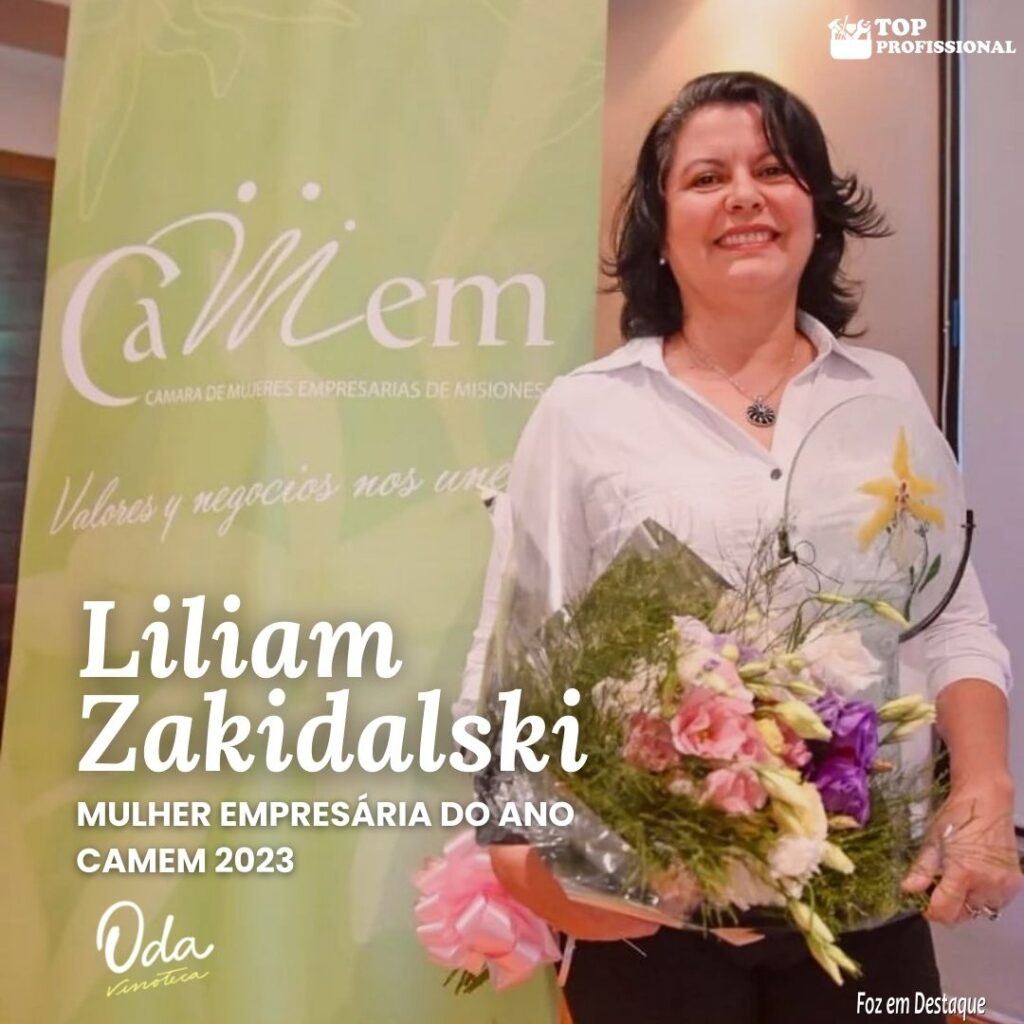 Liliam Zakidalski - CAMEM Empreendedora do Ano 2023