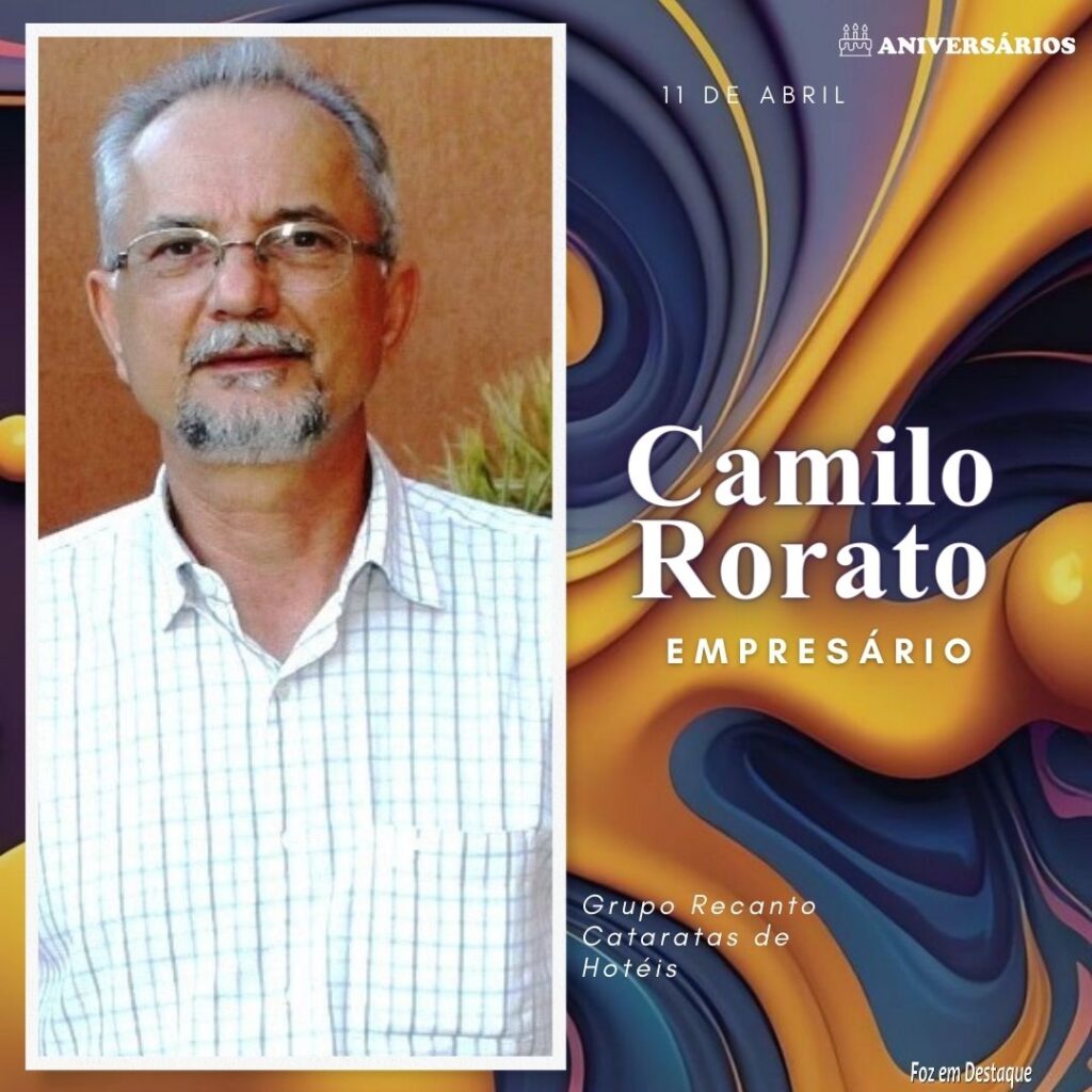 Camilo Rorato Aniversários 11 de Abril
