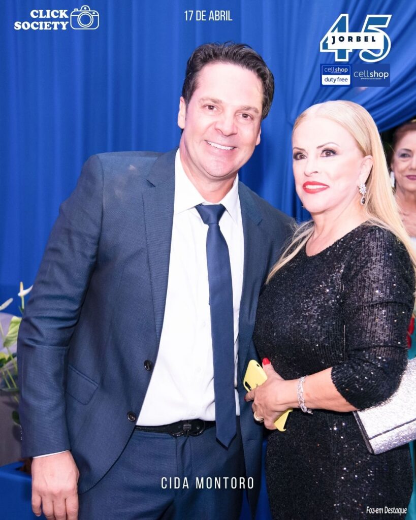 45 ANOS JORBEL CELLSHOP E CIDA MONTORO