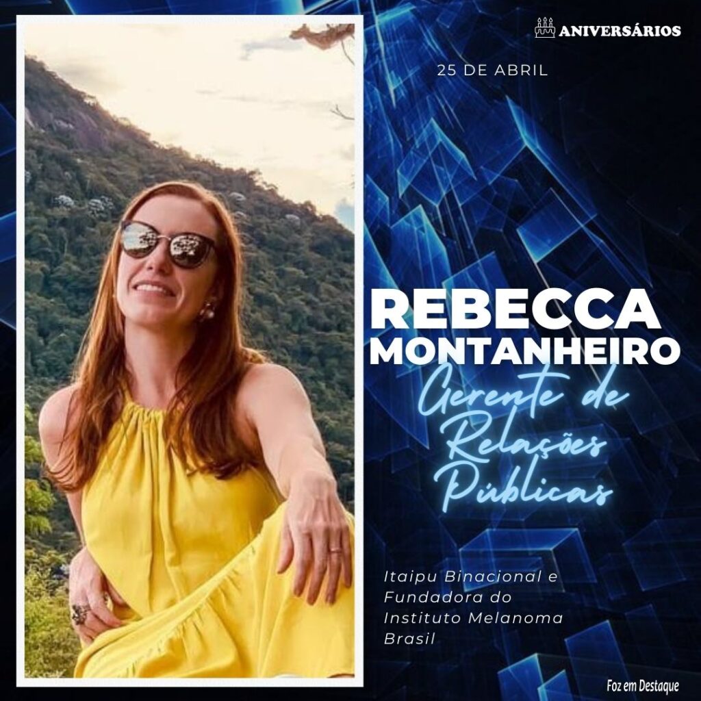 Rebecca Montanheiro Aniversários 25 de Abril