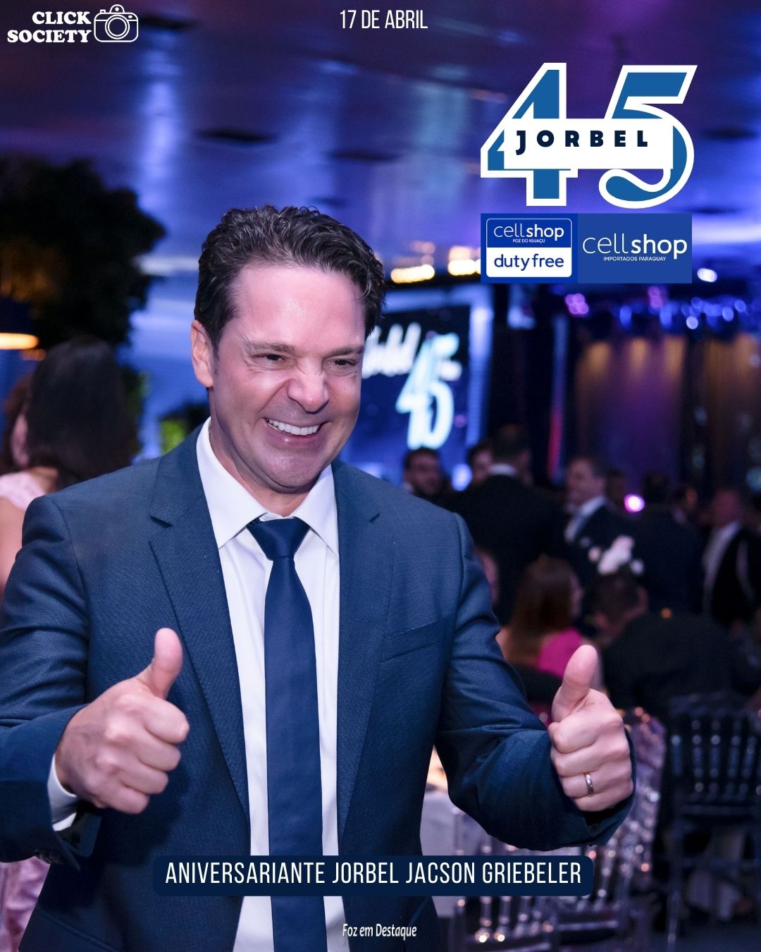 JORBEL da CELLSHOP comemora 45 anos em grande estilo 21