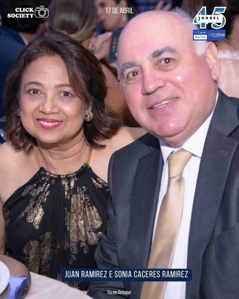 45 ANOS JORBEL CELLSHOP - JUAN RAMIREZ E SONA CACERES RAMIREZ