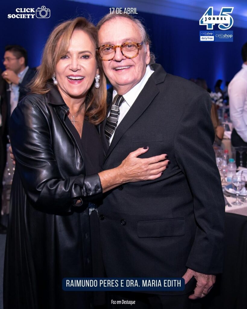45 ANOS JORBEL CELLSHOP - RAIMUNDO PERES E DRA MARIA EDITH