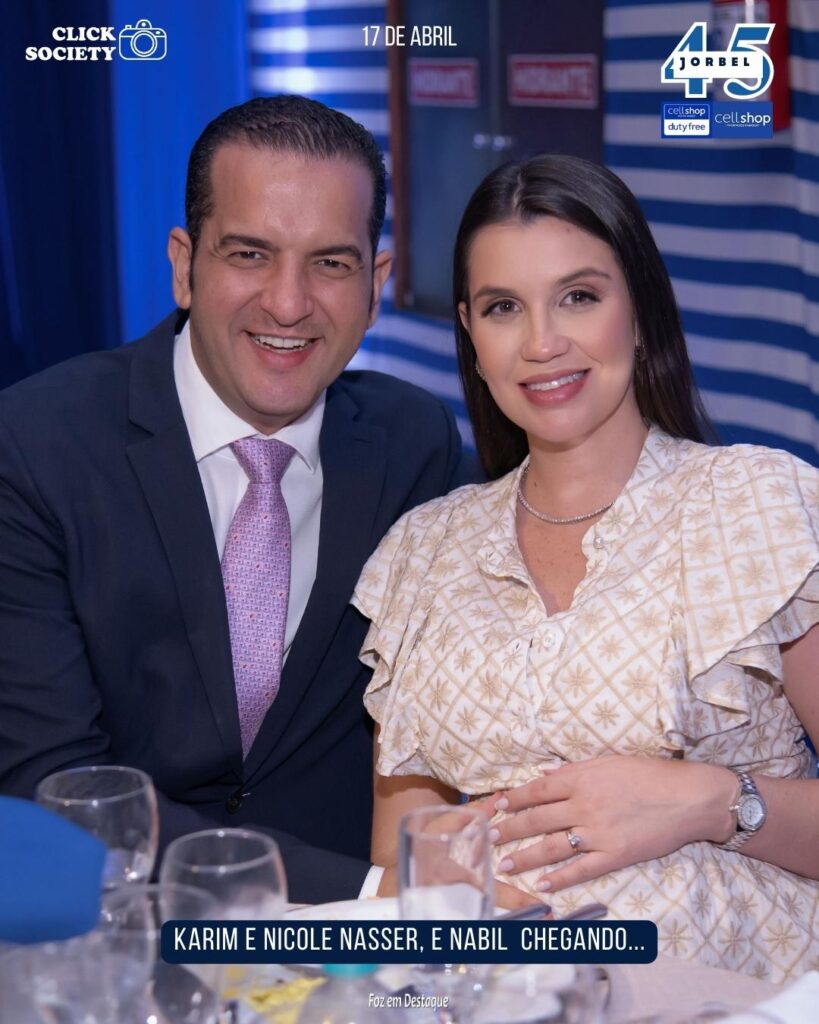 45 ANOS JORBEL CELLSHOP - KARIM E NICOLE NASSER