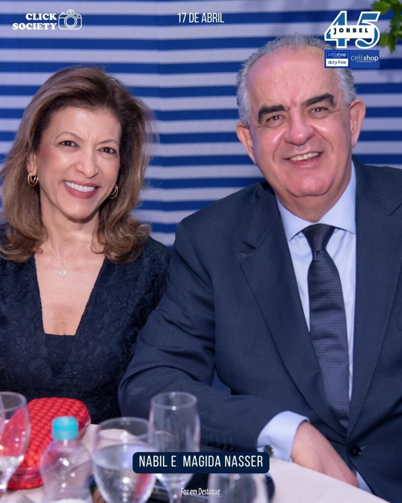 45 ANOS JORBEL CELLSHOP - NABIL E MAGIDA NASSER