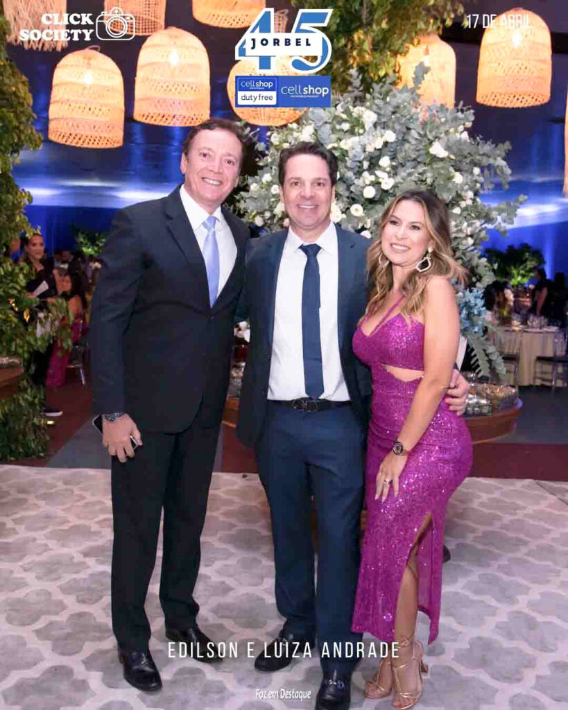 45 ANOS JORBEL CELLSHOP - EDILSON E MARIA LUIZA ANDRADE
