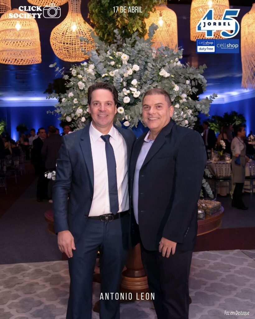 45 ANOS JORBEL CELLSHOP E ANTONIO LEON