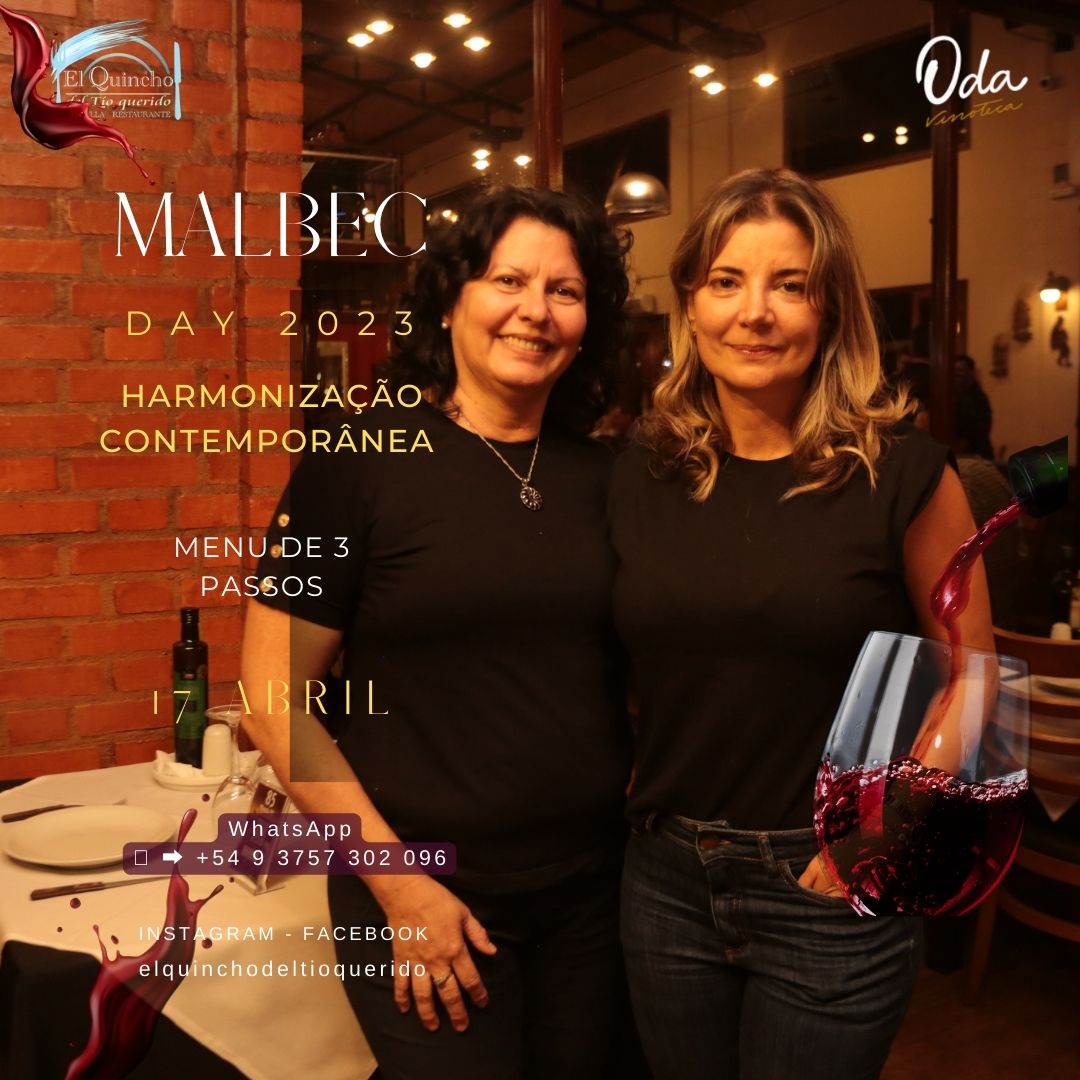 MALBEC DAY DE EL QUINCHO COM ODA VINOTECA: Um convite ao extraordinário Portugues (3)