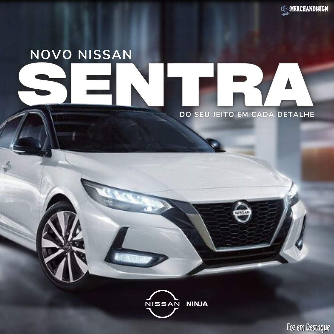 Novo Nissan Sentra 2023 merchan-Nissan-1