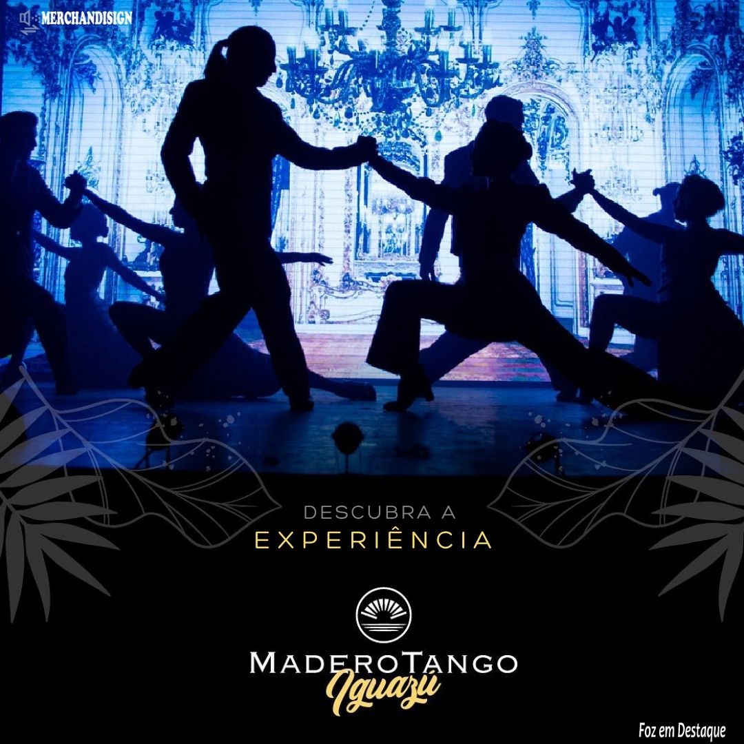 Experiência Madero Tango Iguazú merchan-madero