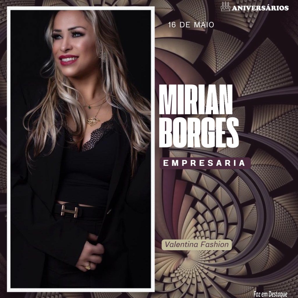 Mirian Borges 16 de Maio