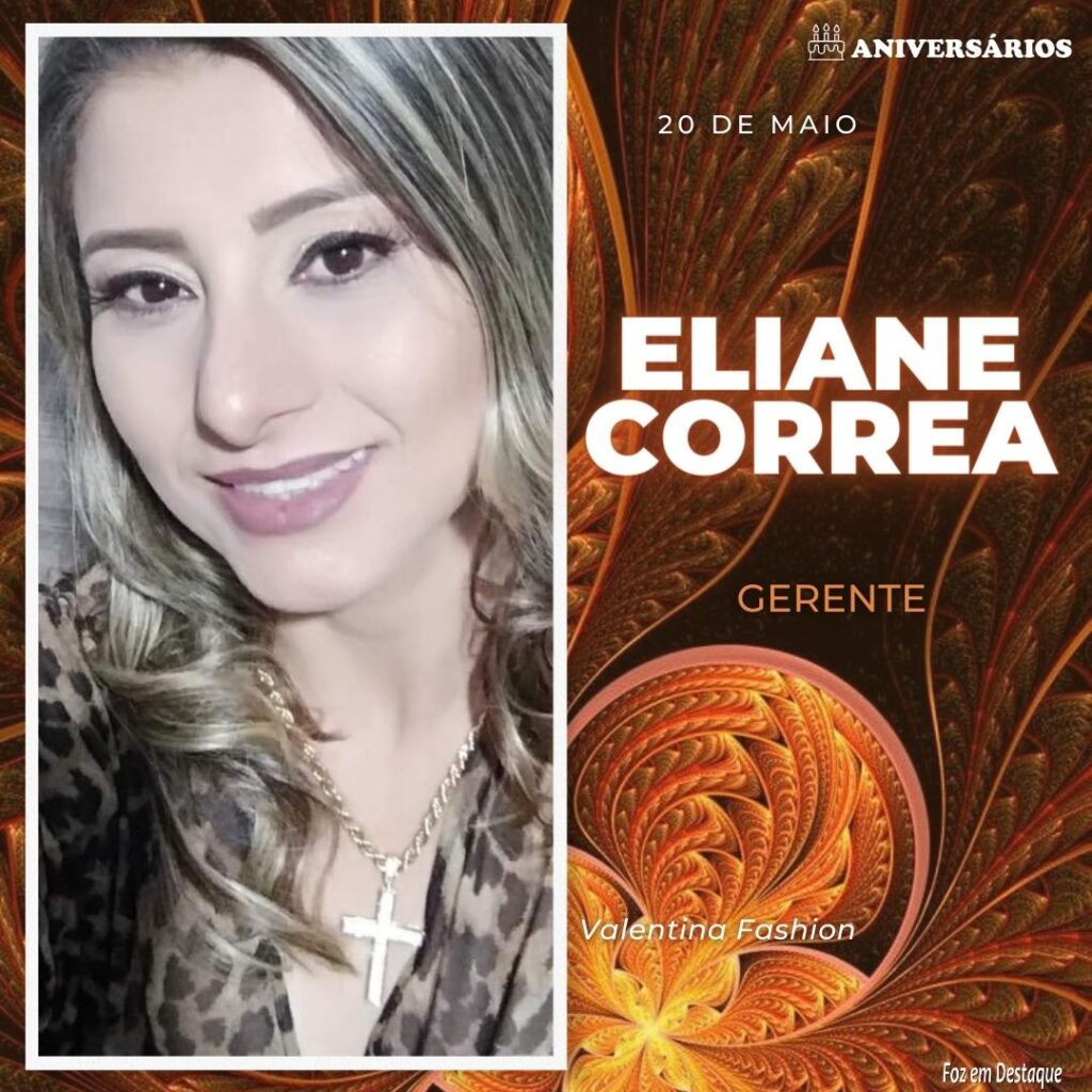 Eliane Correa da Silva 20 de maio