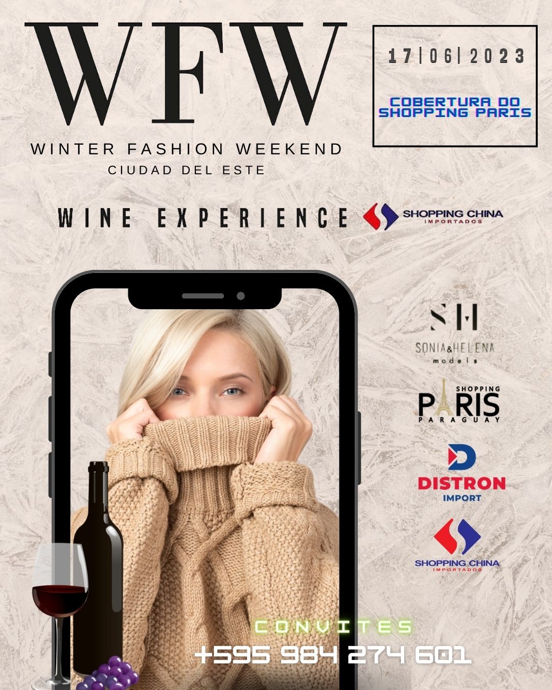 Está chegando o WFW Winter Fashion Weekend - Wine Experiencie Está chegando o WFW Winter Fashion Week - Wine Experiencie
