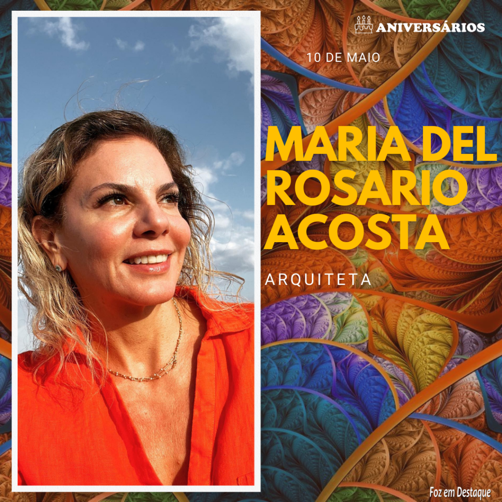 Aniversários 10 de Maio Maria Del Rosario Acosta