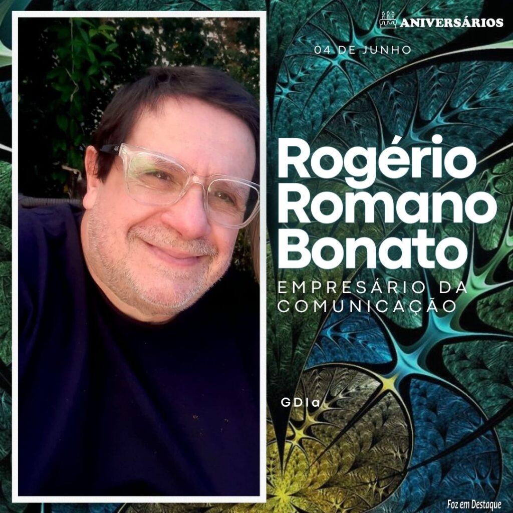 Rogério Romano Bonato Aniversários 04 de Junho